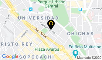Mapa de Academia De Expresion Oral Bolivia en La Paz
