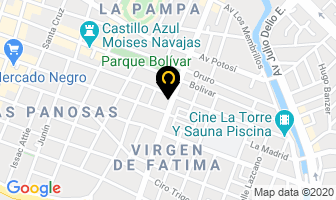 Mapa de Aconcagua Refrigeración en Tarija