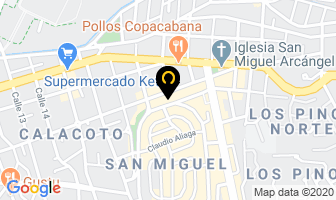 Mapa de Agencia De Empleos Multihogar - La Paz en Murillo