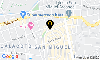 Mapa de Alberto Sam Estilista en La Paz