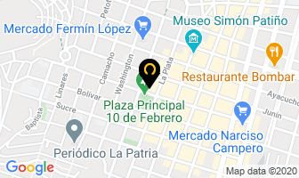 Mapa de Alecel en Oruro