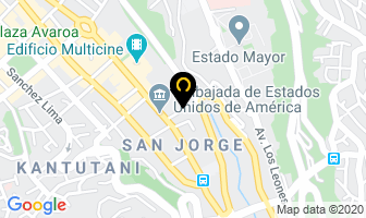 Mapa de Alfombras Tufting Ltda en La Paz