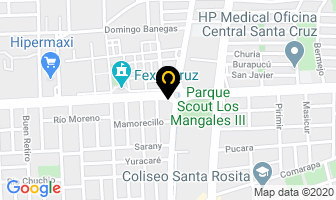 Mapa de Alianza Vida Seguros Y Reaseguros S.a. en Santa Cruz de la Sierra