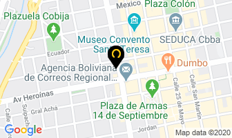 Mapa de Amara Muebles en Kilómetro Doce a Cochabamba