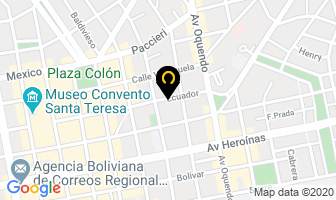 Mapa de Argerich - Dr Maita en Cochabamba