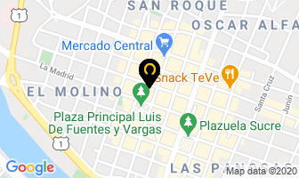 Mapa de Atb - Canal 13 en Tarija
