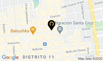 Mapa de athletic Spa Y Sauna en Kilómetro Doce a Cochabamba