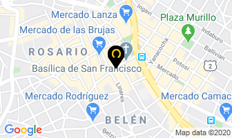 Mapa de Atzu Grill en La Paz