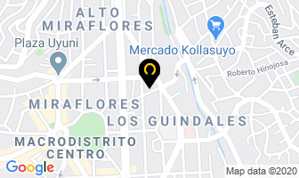 Mapa de B & E Bodas Y Eventos en La Paz