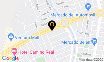 Mapa de Bartec Tecnicos en Santa Cruz de la Sierra
