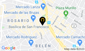 Mapa de Belleza Divina Spa en La Paz