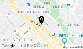 Mapa de Berthin Consultoria S.r.l. en La Paz
