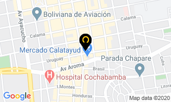 Mapa de Bienes E Inversiones Felipe Cano en Kilómetro Doce a Cochabamba