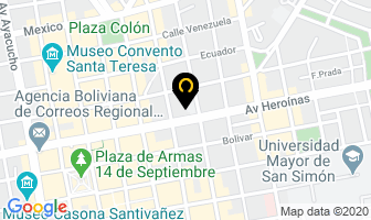 Mapa de Bio Leon en Kilómetro Doce a Cochabamba
