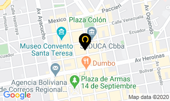 Mapa de Blackmount en Kilómetro Doce a Cochabamba