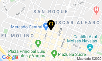 Mapa de Boutique Miztik en Tarija