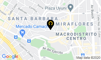 Mapa de Brau Jhose Eventos en La Paz