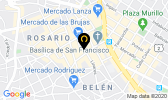 Mapa de Cafe - Restaurant El Pueblito en Murillo