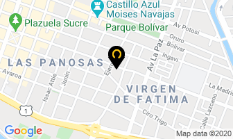 Mapa de Casa Rally en Tarija