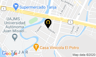 Mapa de Cea Centro Electronico Automotriz en Tarija