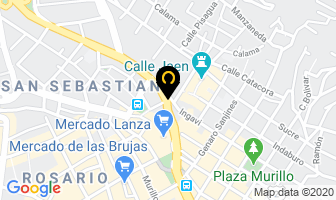 Mapa de Ceince Srl en La Paz