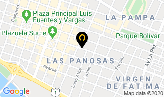 Mapa de Centro Medico Cavero en Tarija