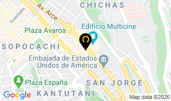 Mapa de Centro Otorrinolaringológico rios Bravo en La Paz