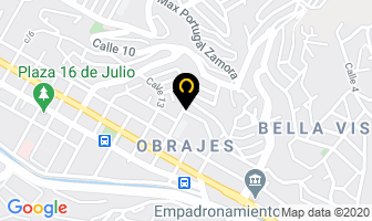 Mapa de Centro Para La Tercera Edad Sagrado Corazón De Jesús en La Paz