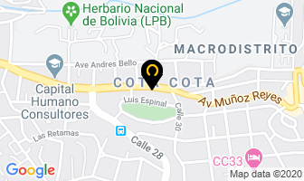 Mapa de Chicharroneria Cliceña en La Paz