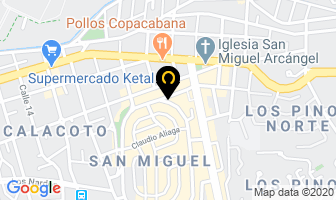 Mapa de Clinica Dental Cortez en La Paz