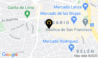 Mapa de Clínica Esperanza en La Paz