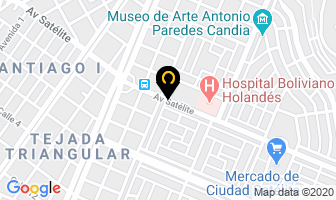 Mapa de Club De Nutrición Y Bienestar en La Paz