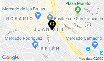 Mapa de Compañia De Danza Unart en La Paz