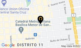 Mapa de Confecciones Kpricornio en Cochabamba