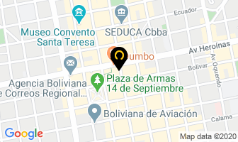 Mapa de Consoltrans Logística en Kilómetro Doce a Cochabamba