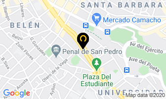 Mapa de Consultorio Medico en La Paz