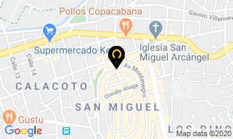 Mapa de Convenio Inmobiliaria en La Paz
