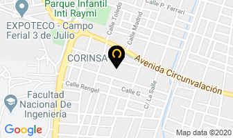 Mapa de Corinsa S.r.l. en Oruro