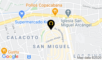 Mapa de Daysi Donoso Spa Integral en La Paz