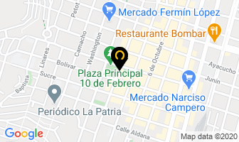 Mapa de Dealer Rivero S.r.l. en Oruro