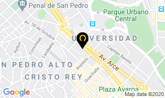 Mapa de Disaval Jardin Infantil en La Paz