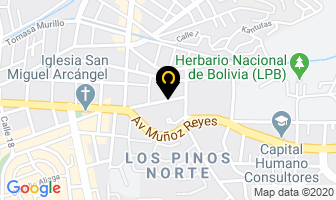 Mapa de Distribuidora Juan Pablo en La Paz