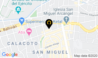 Mapa de Dr. Luis Otero Moreira en La Paz