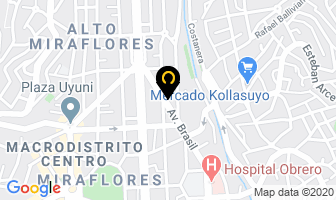 Mapa de Dra. Ana Jenny Beltran Irrazábal en Murillo