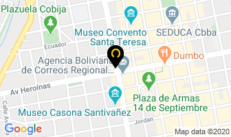 Mapa de Dxn en Kilómetro Doce a Cochabamba