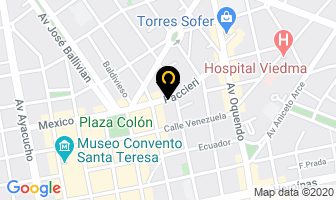 Mapa de E-cargo Overseas Bolivia S.r.l. en Cochabamba