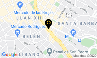 Mapa de E. S. Dent - Clínica Dental en Murillo