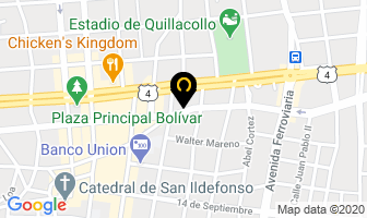 Mapa de Electromecanica Multicentro en Quillacollo