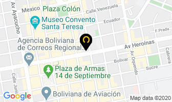 Mapa de Empresa De Servicios Lockout Tagout en Cochabamba