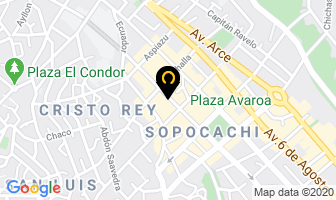 Mapa de Escorzo Producciones en La Paz
